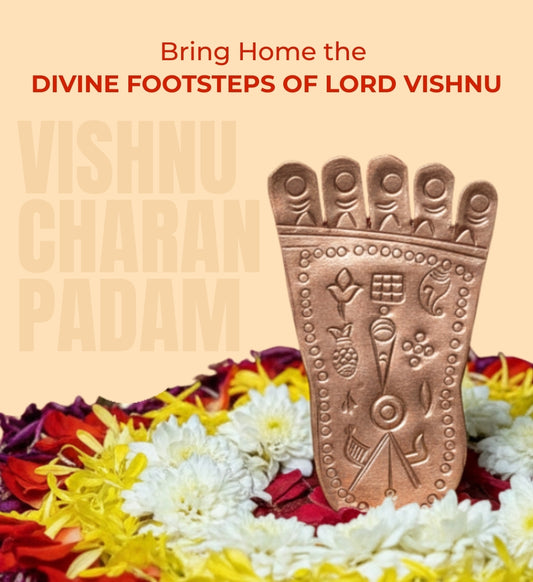 Energised Copper Gaya Vishnu Padam