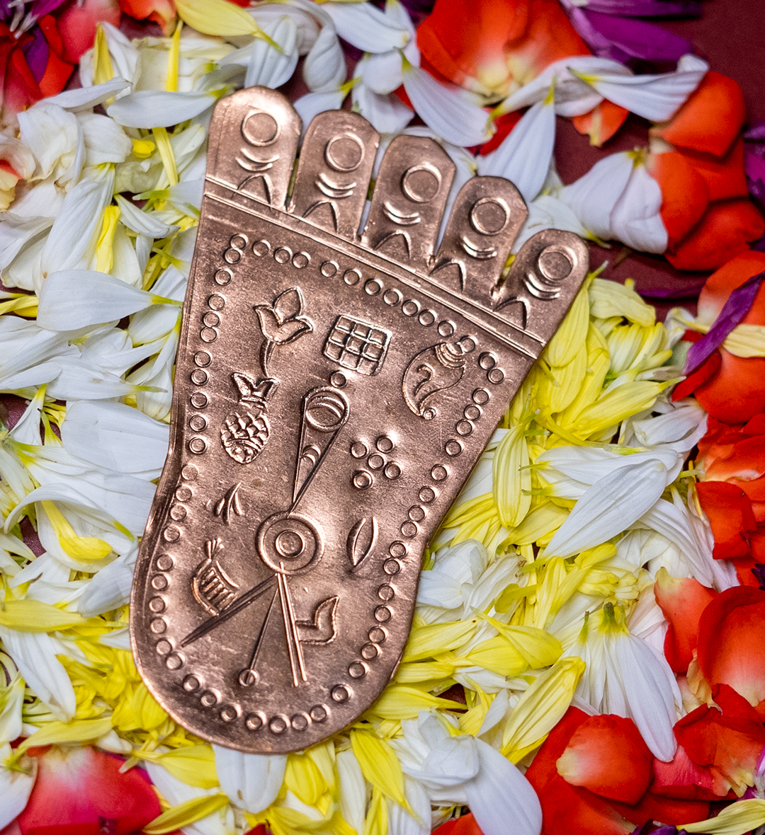 Energised Copper Gaya Vishnu Padam