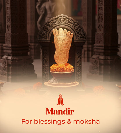 Energised Copper Gaya Vishnu Padam