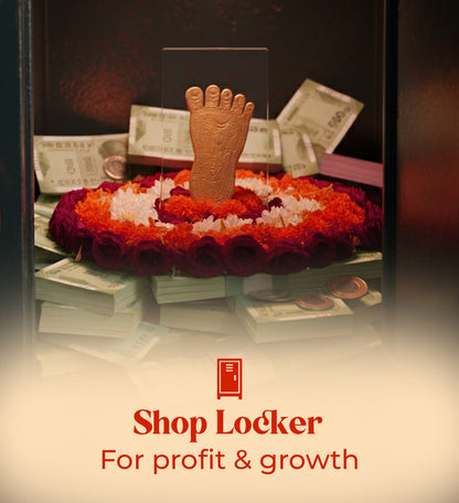 Energised Copper Gaya Vishnu Padam