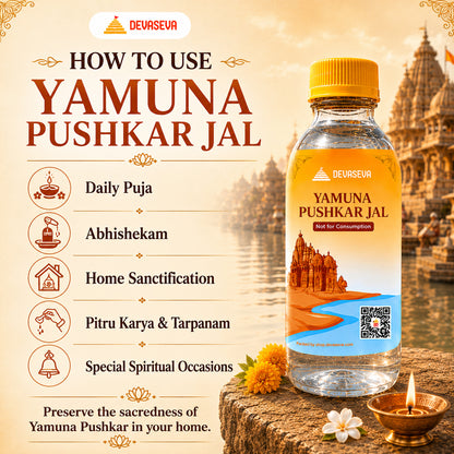 Yamuna Pushkar Jal + Prasad