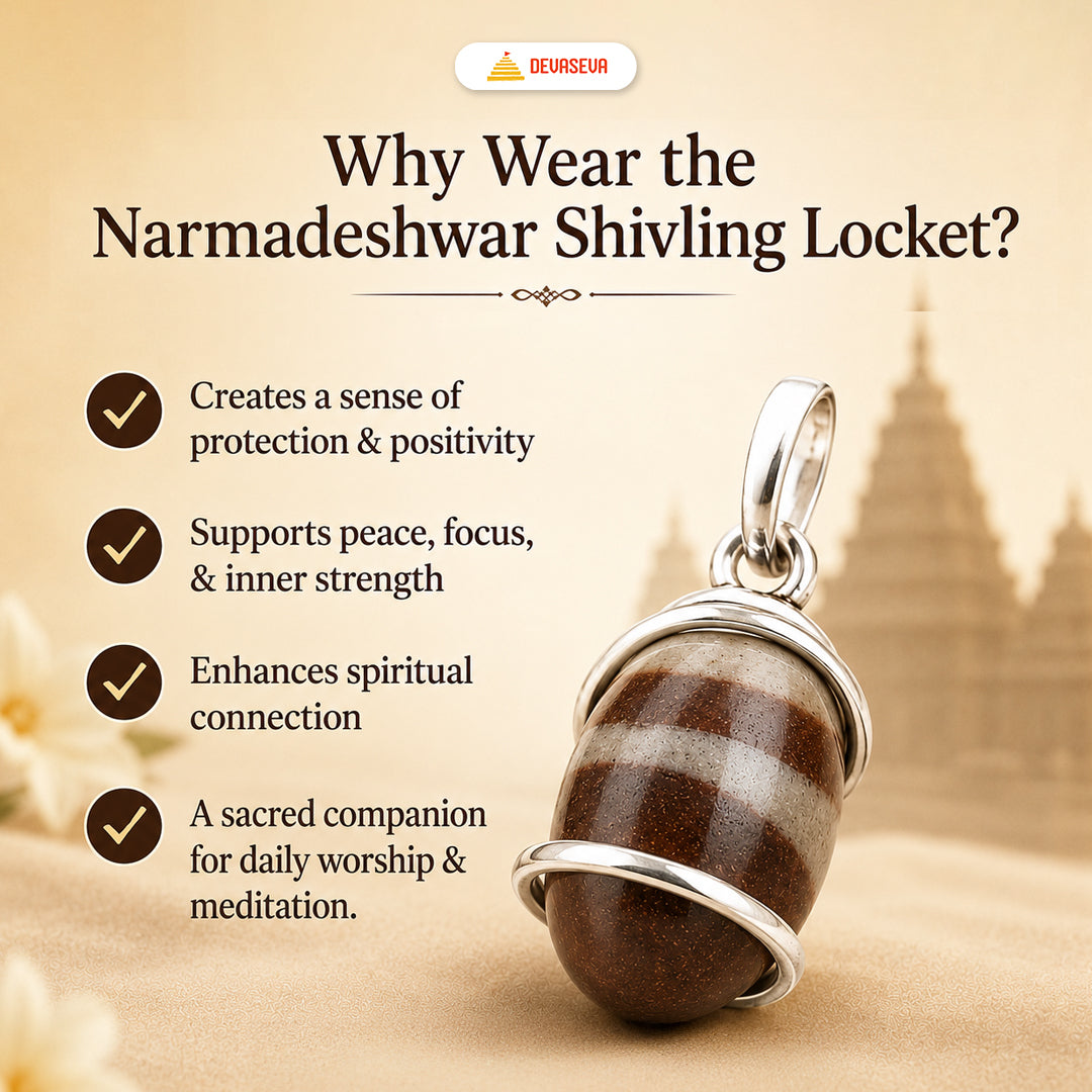 Narmadeshwar Shivling Pendant