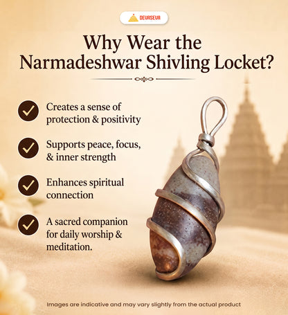 Narmadeshwar Shivling Pendant