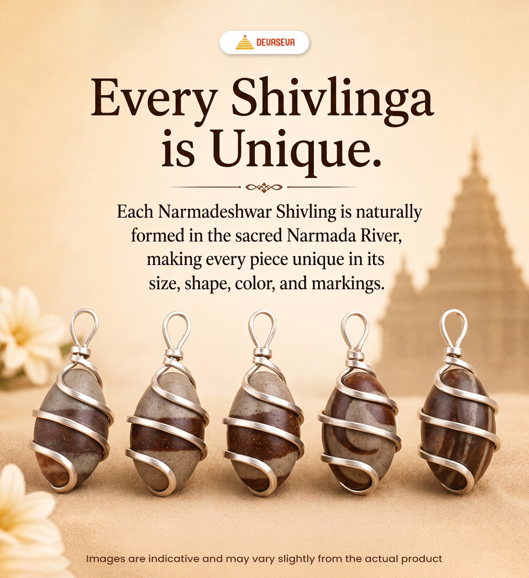 Narmadeshwar Shivling Pendant