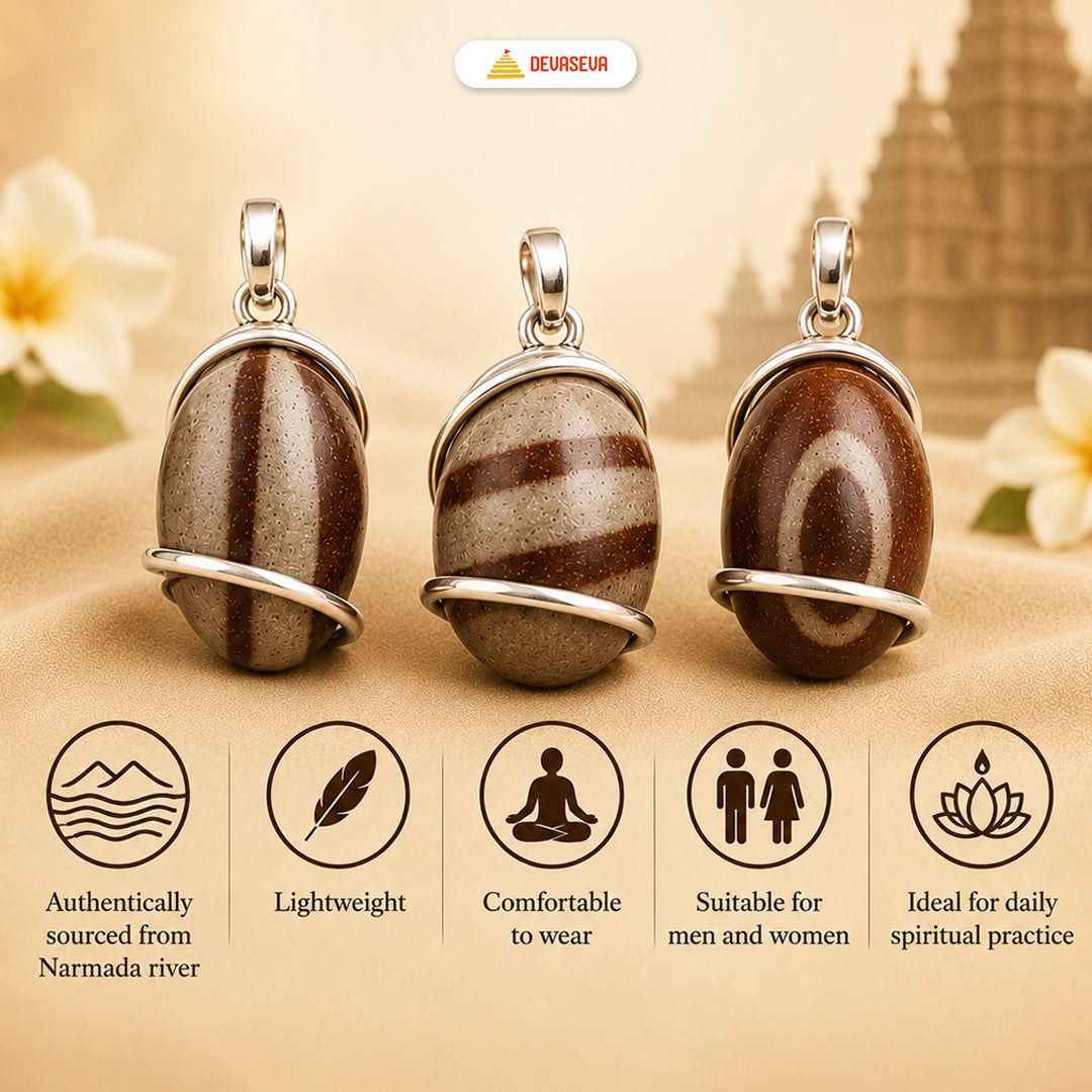 Narmadeshwar Shivling Pendant