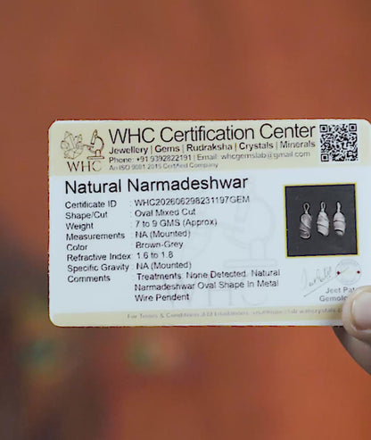 Narmadeshwar Shivling Pendant
